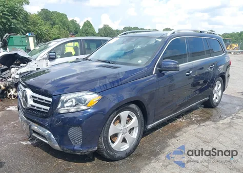2017 Mercedes-Benz Gls 450 4Matic z USA, uszkodzony, nr VIN 4JGDF6EE3HA816466